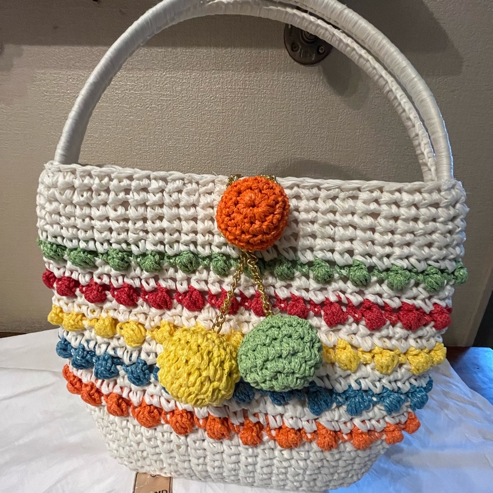 New Vintage Magid Weaved Purse